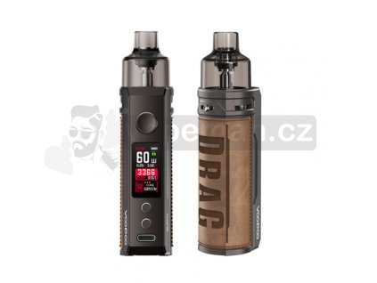 Elektronická cigareta: VooPoo Drag S Pod Kit (2500mAh) (Retro)