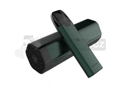 Elektronická cigareta Uwell Tripod PCC Pod Kit (370mAh + 1000mAh) (Metallic Green)