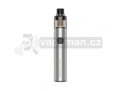 Elektronická cigareta: Innokin Sceptre Tube Pod Kit (1300mAh) (Stříbrná)