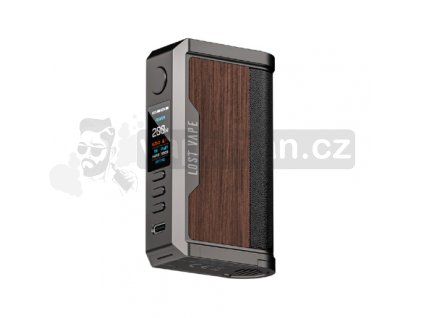 Elektronický grip: Lost Vape Centaurus Q200 Mod (Gunmetal Walnut Wood)