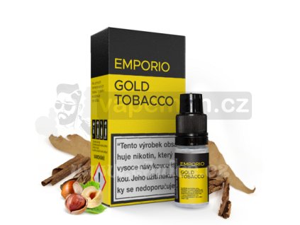 E-liquid Emporio 10ml Gold Tobacco