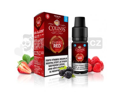 E-liquid Colinss 10ml / 0mg: Empire Red (Mix červených plodů)