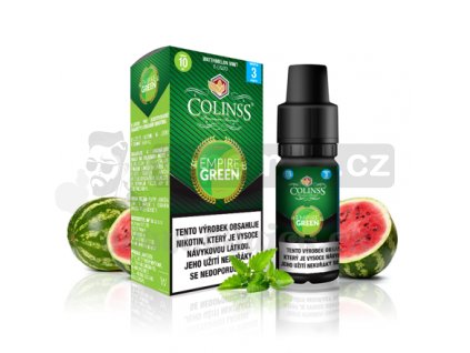 E-liquid Colinss 10ml / 0mg: Empire Green (Meloun s mátou)