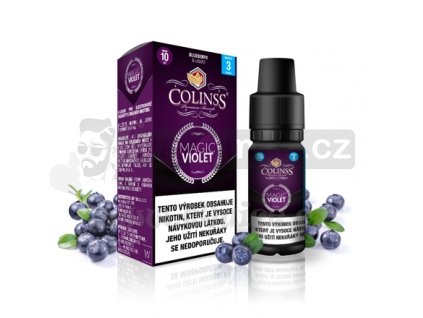 E-liquid Colinss 10ml / 0mg: Magic Violet (Borůvková směs)