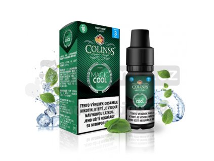 E-liquid Colinss 10ml / 0mg: Magic Cool (Ledový mentol)