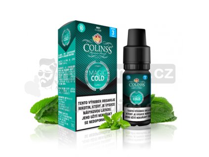 E-liquid Colinss 10ml / 0mg: Magic Cold (Máta)