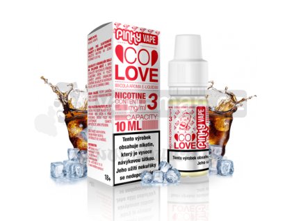 E-liquid Pinky Vape 10ml: Co Love (Cola)