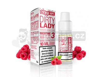 E-liquid Pinky Vape 10ml / 0mg: Dirty Lady (Malina)