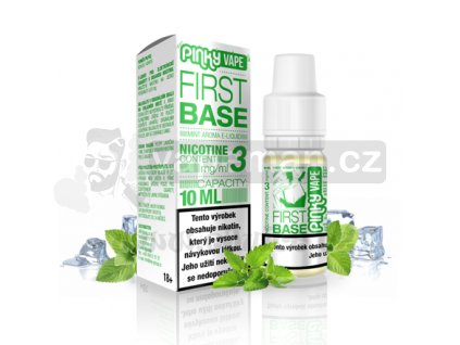 E-liquid Pinky Vape 10ml: First Base (Sladká máta)
