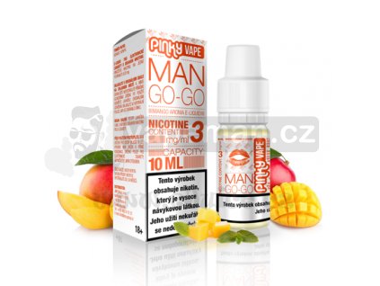 E-liquid Pinky Vape 10ml: Man Go-Go (Mango)