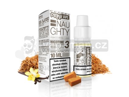 E-liquid Pinky Vape 10ml: Naughty (RY4 tabák)
