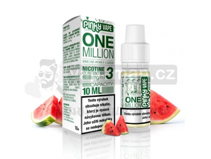 E-liquid Pinky Vape 10ml / 0mg: One Million (Meloun)