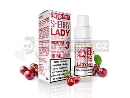 E-liquid Pinky Vape 10ml: Sherry Lady (Višeň)