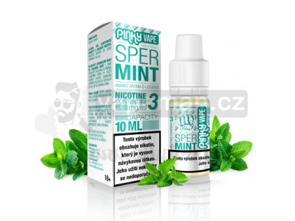 E-liquid Pinky Vape 10ml / 0mg: Spermint (Mentol)