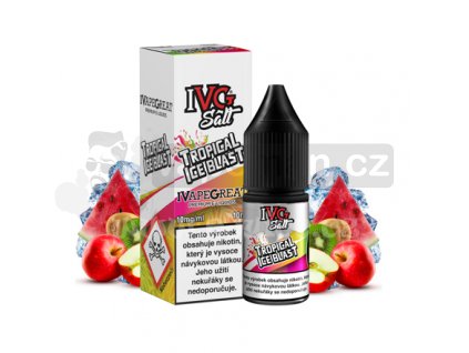 E-liquid IVG Salt 10ml / Tropical Ice Blast (Ledový tropický mix)  10mg, 20mg