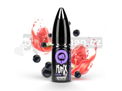 E-liquid Riot S:ALT 10ml / 10mg: Blackcurrant Watermelon (Černý rybíz & vodní meloun)