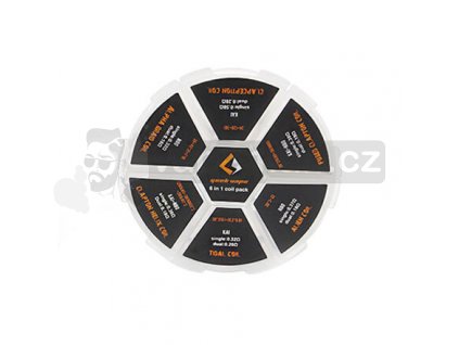 Sada předmotaných spirálek GeekVape 6v1 (20ks)