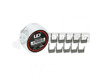 Předmotané spirálky UD Alien KA1 26GAx3+32GA (0.15ohm) (10ks)