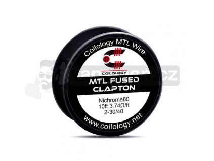 Odporový drát Coilology MTL Series - Fused Clapton Ni80 (3m)
