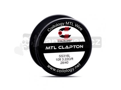 Odporový drát Coilology MTL Series - Clapton SS316L (3m)