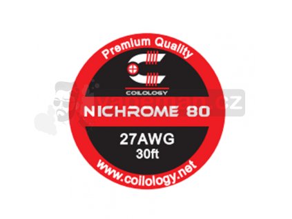 Odporový drát Coilology - Ni80 (0,35mm/27GA) (10m)