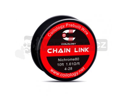 Odporový drát Coilology - Chain Link Ni80 (3m)