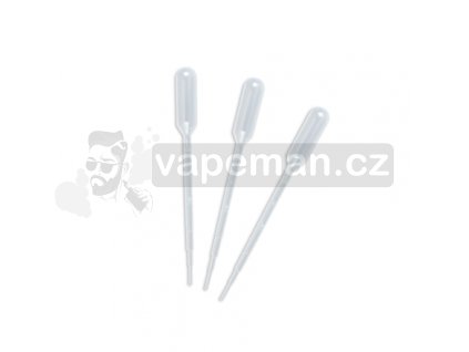 Pipeta MINI jednorázová - plastová 0,5ml (3ks)