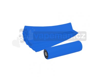 Smršťovací folie pro baterie 18650 (Modrá) (5ks)