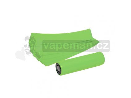 Smršťovací folie pro baterie 18650 (Světle zelená) (5ks)