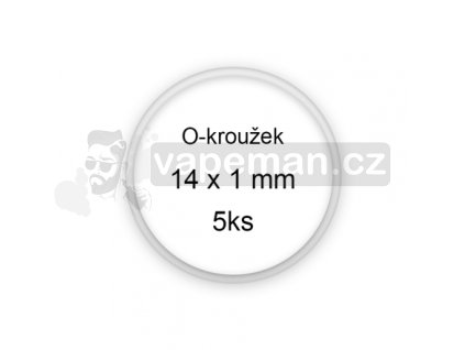 Sada O-kroužků / těsnění 14x1 mm (5ks)
