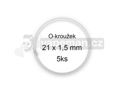 Sada O-kroužků / těsnění 21x1,5 mm (5ks)