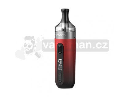 Elektronická cigareta: VooPoo V.SUIT Pod Kit (1200mAh) (Červená)