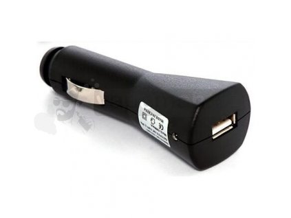 Autoadaptér (Car adapter) -> USB (Černý)