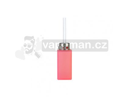 Squonk lahvička Arctic Dolphin V2 - hranatá 8ml (Růžová)