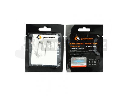 Předmotané spirálky GeekVape Caterpillar Track Kanthal A1 (0,35ohm) (2ks)