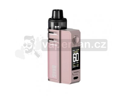 Elektronická cigareta: VooPoo Drag E60 Pod Kit (2550mAh) (Pink)