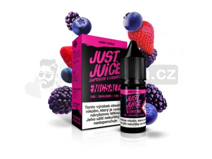 E-liquid Just Juice Salt 10ml / 11mg: Berry Burst (Lesní směs)