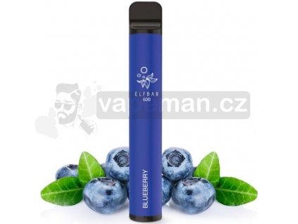Elf Bar 600 elektronická cigareta Blueberry 20mg