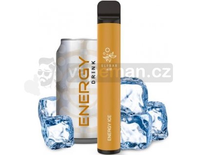 Elf Bar 600 elektronická cigareta Energy Ice 20mg