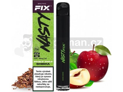 Nasty Juice Air Fix Double Apple Shisha 10mg