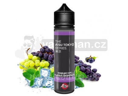 Příchuť ZAP! Juice S&V: AISU TOKYO Grapelicious (Hroznové víno s mentolem) 20ml