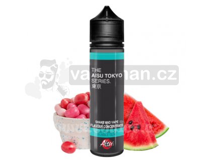 Příchuť ZAP! Juice S&V: AISU TOKYO Watermelon Bubble Gum (Melounová žvýkačka) 20ml