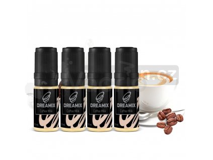 Dreamix - Káva s mlékem (Coffee Milk) 4x10ml