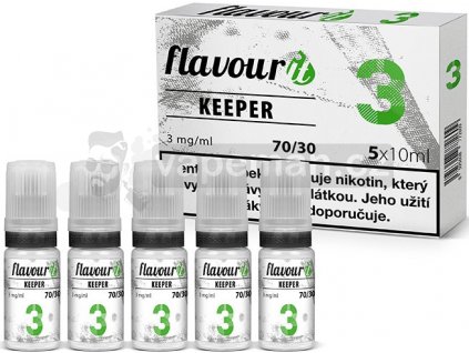 Flavourit Nikotinová báze 70/30 5x10ml 3mg
