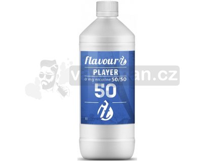 Flavourit PLAYER Beznikotinová báze 50/50 1000ml 0mg
