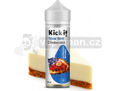 Příchuť KickIt Shake and Vape 10ml New York Cheesecake