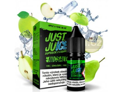 Liquid Just Juice SALT Apple & Pear On Ice 10ml - 11mg