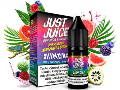 Liquid Just Juice SALT Cherimoya Grapefruit & Berries 10ml - 11mg