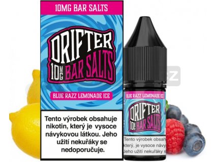 Liquid Drifter Bar Salts Blue Razz Lemonade Ice 10ml - 10mg