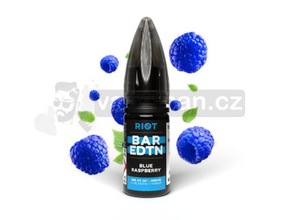 E-liquid Riot BAR 10ml: Blue Raspberry (Modrá malina)